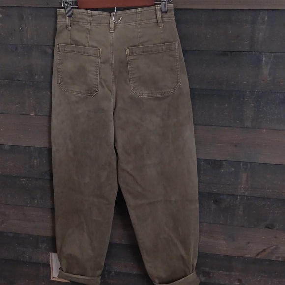 Vigoss Women's Olive Trouser Pants - Picture 5 of 8